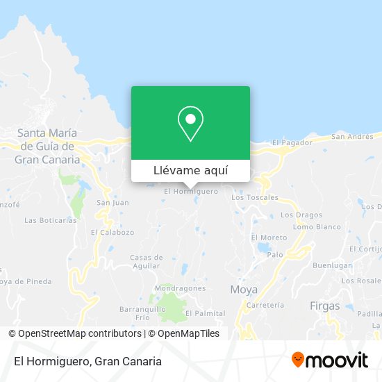 Mapa El Hormiguero