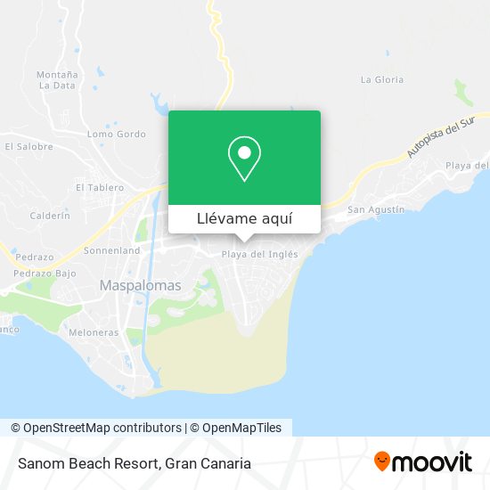 Mapa Sanom Beach Resort