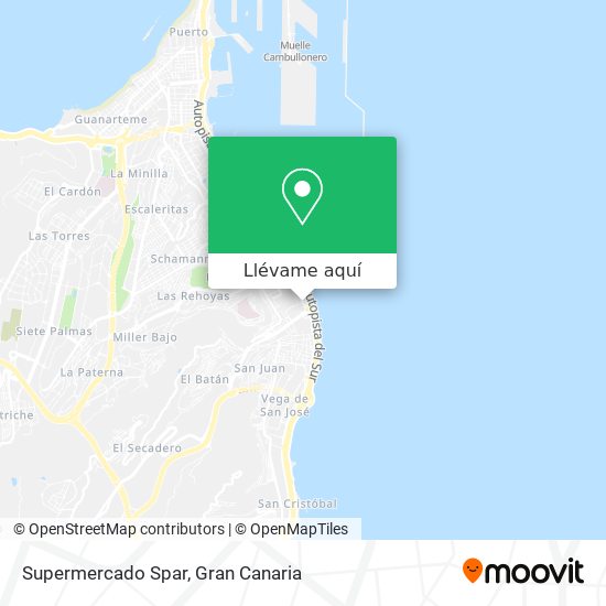 Mapa Supermercado Spar