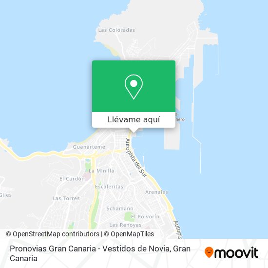 Cómo llegar a Pronovias Gran Canaria - Vestidos de Novia en Las Palmas De Gran  Canaria en Autobús?