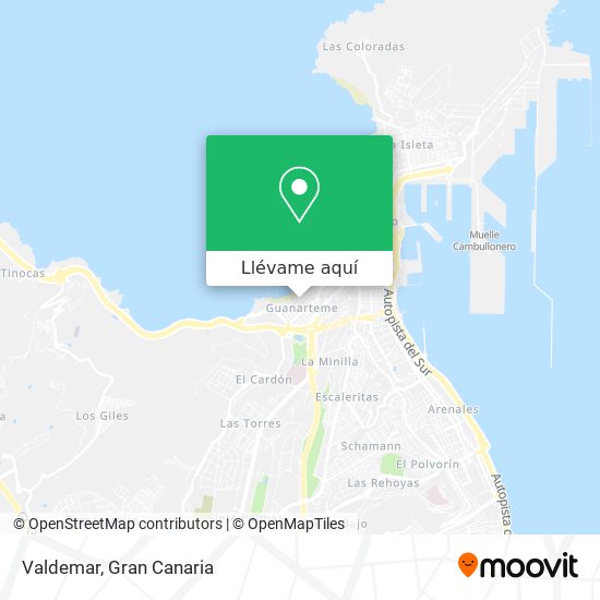 Mapa Valdemar