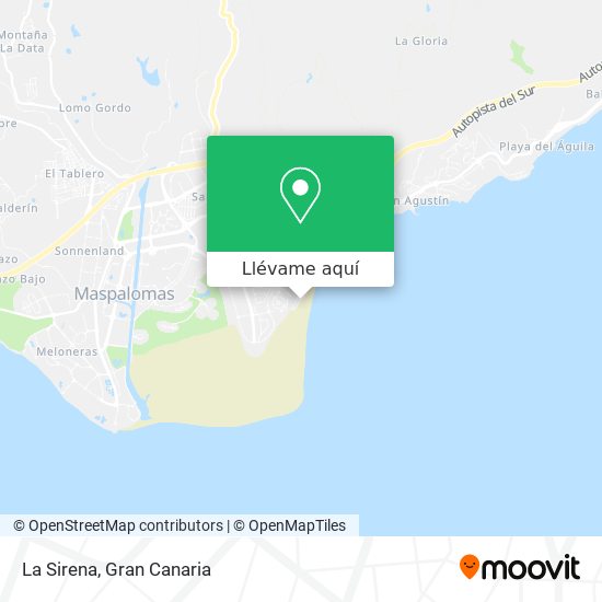 Mapa La Sirena