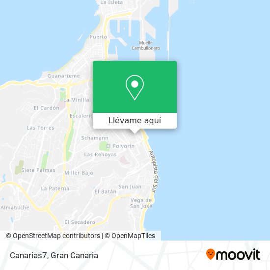 Mapa Canarias7