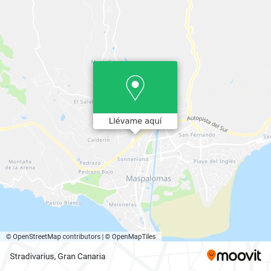 Mapa Stradivarius