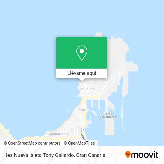 Mapa Ies Nueva Isleta Tony Gallardo