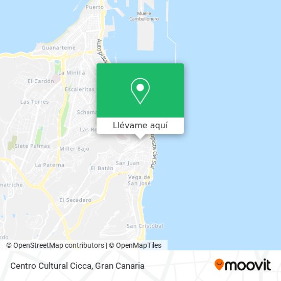 Mapa Centro Cultural Cicca