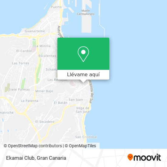 Mapa Ekamai Club