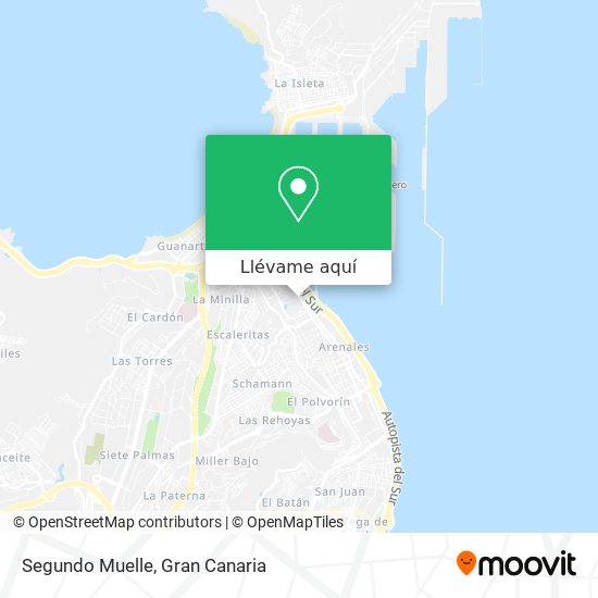 Mapa Segundo Muelle