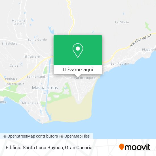 Mapa Edificio Santa Luca Bayuca