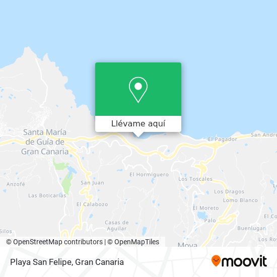 Mapa Playa San Felipe