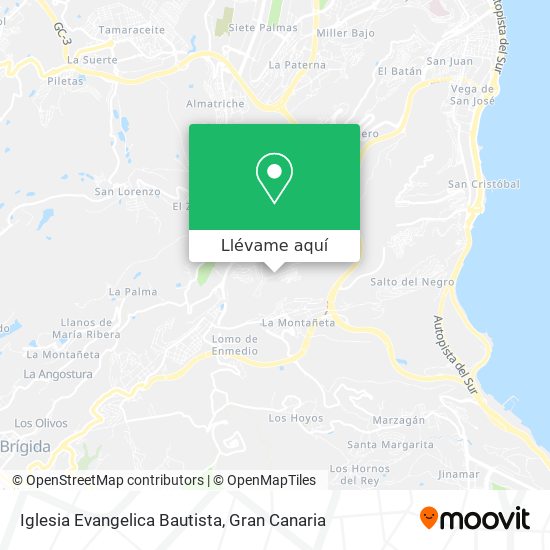 Mapa Iglesia Evangelica Bautista