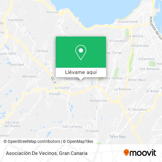 Mapa Asociación De Vecinos