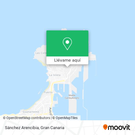 Mapa Sánchez Arencibia