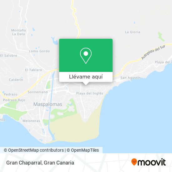 Mapa Gran Chaparral