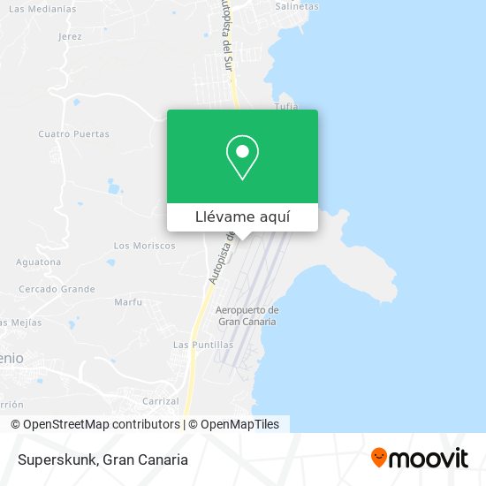Mapa Superskunk