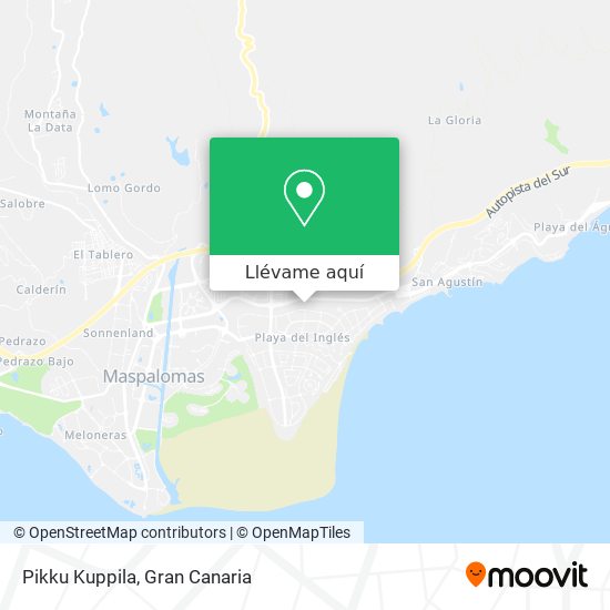Mapa Pikku Kuppila