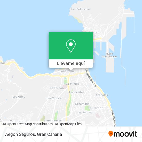 Mapa Aegon Seguros