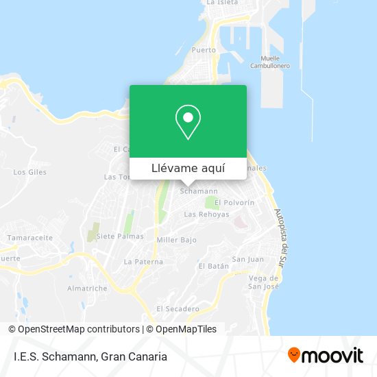 Mapa I.E.S. Schamann