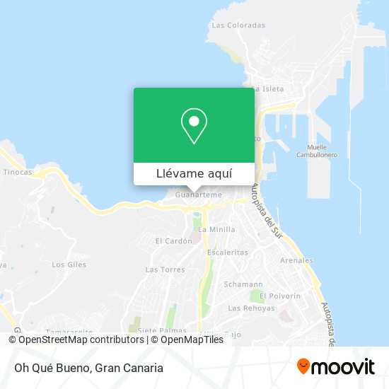 Mapa Oh Qué Bueno