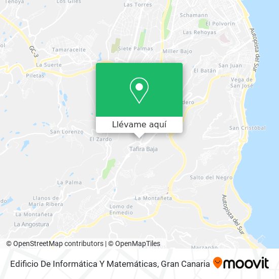 Mapa Edificio De Informática Y Matemáticas
