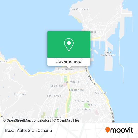 Mapa Bazar Auto