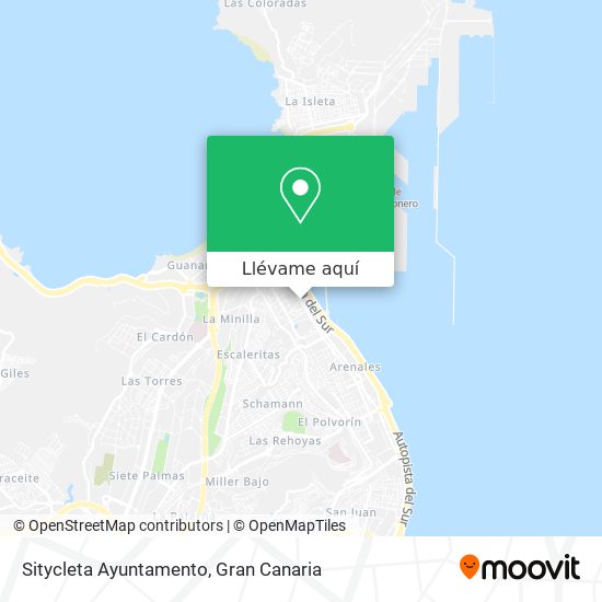 Mapa Sitycleta Ayuntamento