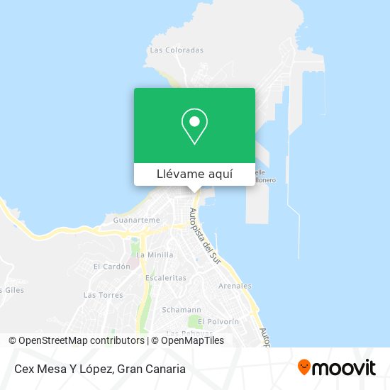 Mapa Cex Mesa Y López