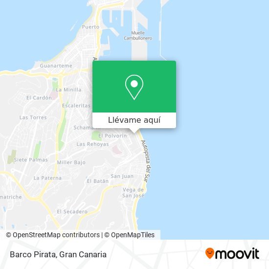 Mapa Barco Pirata