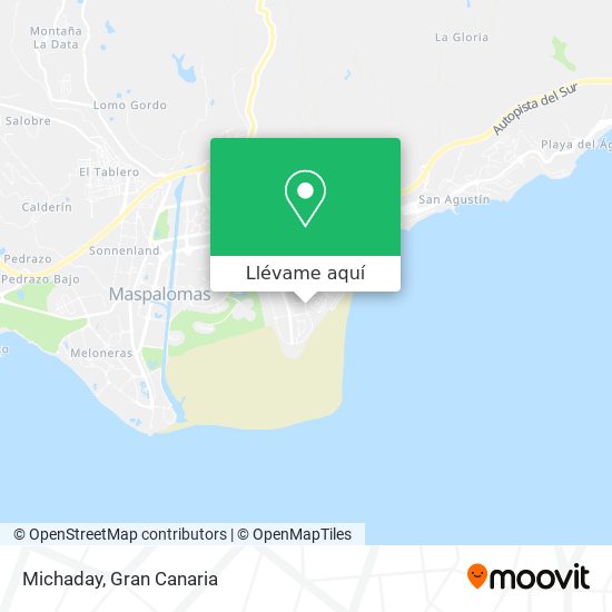 Mapa Michaday