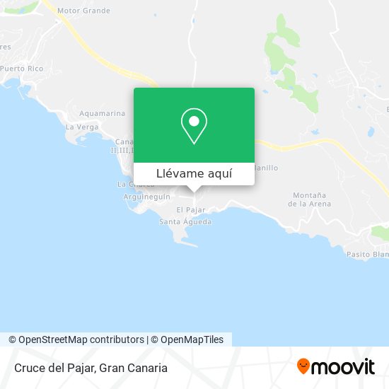 Mapa Cruce del Pajar