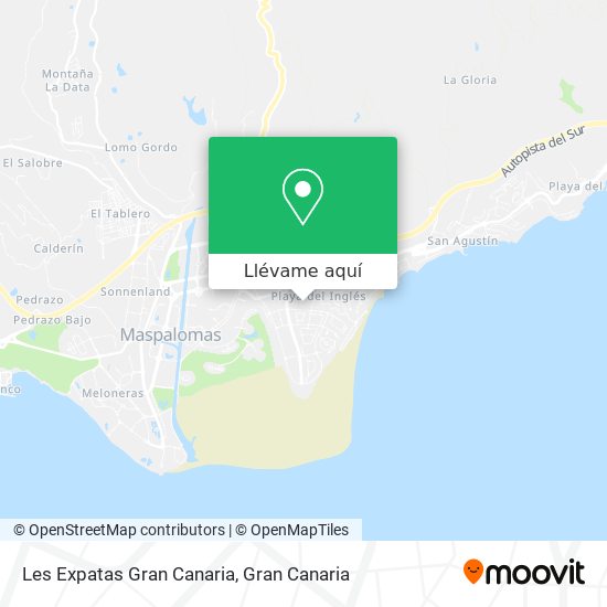 Mapa Les Expatas Gran Canaria