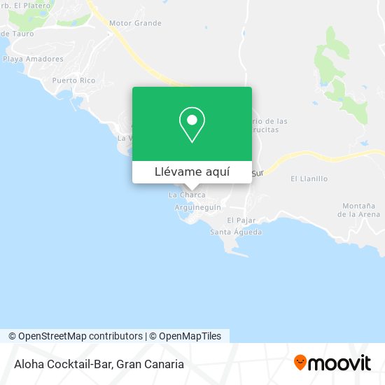 Mapa Aloha Cocktail-Bar