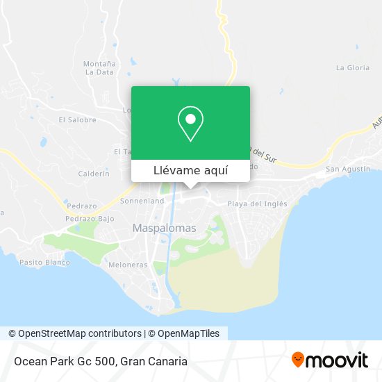 Mapa Ocean Park Gc 500