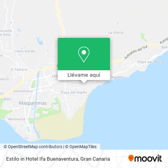 Mapa Estilo in Hotel Ifa Buenaventura