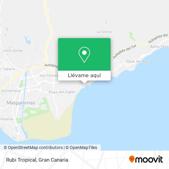 Mapa Rubi Tropical