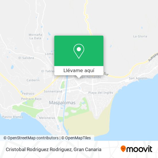 Mapa Cristobal Rodriguez Rodriguez