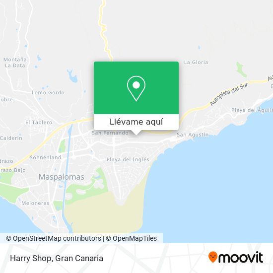 Mapa Harry Shop