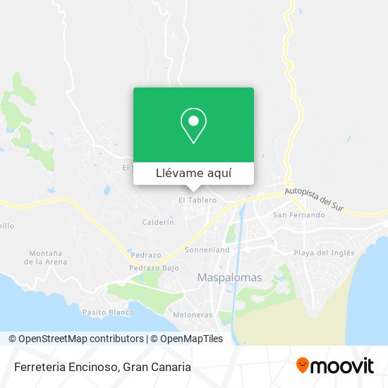 Mapa Ferreteria Encinoso
