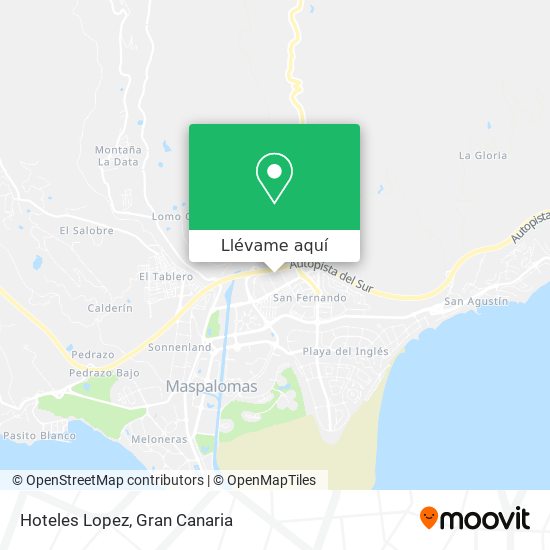 Mapa Hoteles Lopez