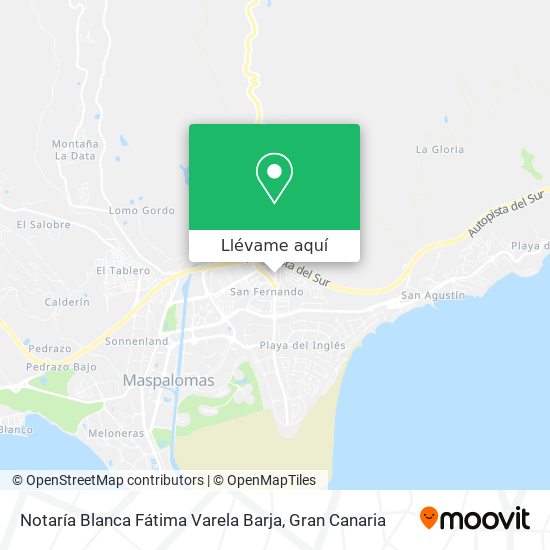 Mapa Notaría Blanca Fátima Varela Barja