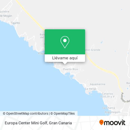 Mapa Europa Center Mini Golf