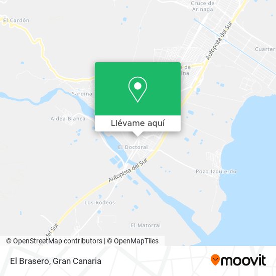 Mapa El Brasero