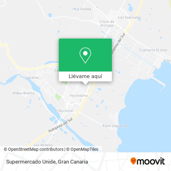 Mapa Supermercado Unide