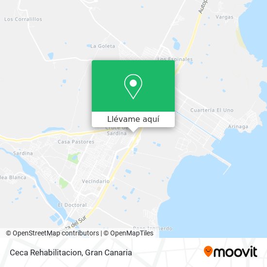 Mapa Ceca Rehabilitacion
