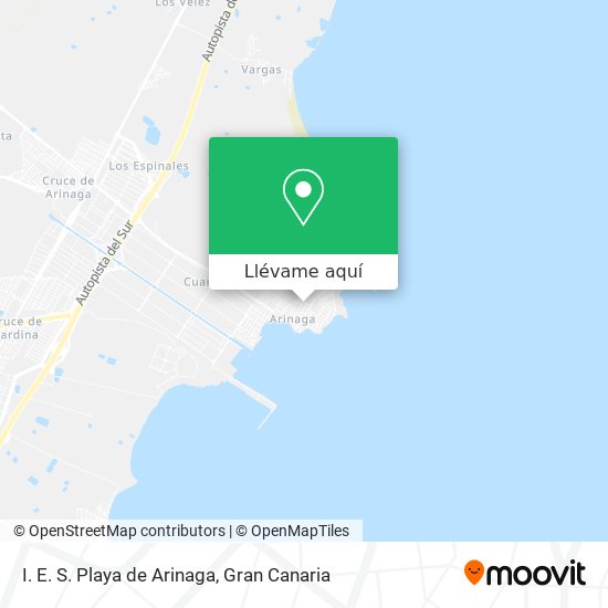 Mapa I. E. S. Playa de Arinaga
