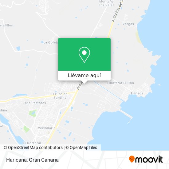 Mapa Haricana