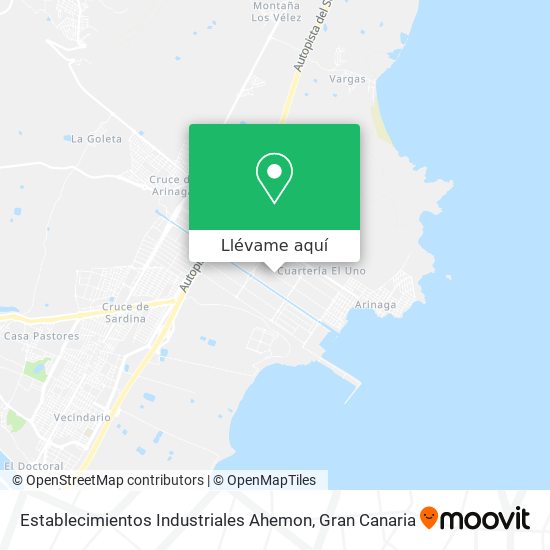 Mapa Establecimientos Industriales Ahemon