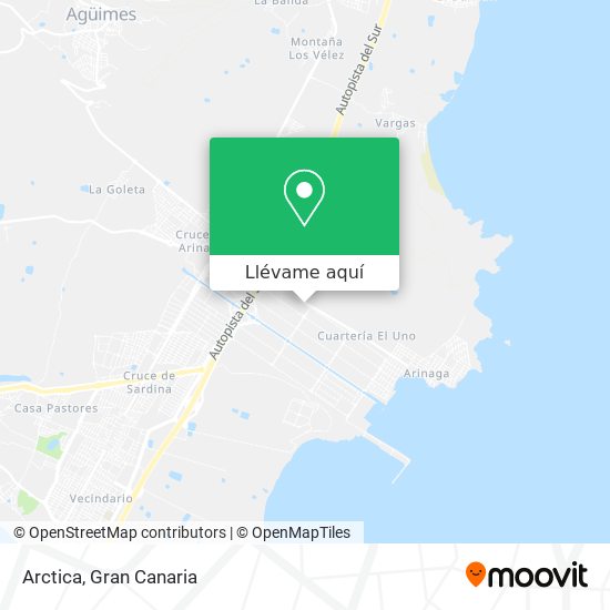 Mapa Arctica