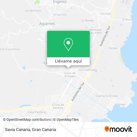 Mapa Savia Canaria