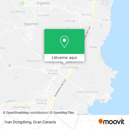 Mapa Ivan Dongdong